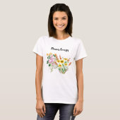 Bloem Energie Dames T-Shirt (Voorkant volledig)