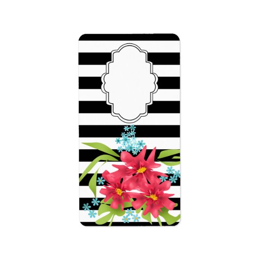 Bloem Etiket (Voorkant)