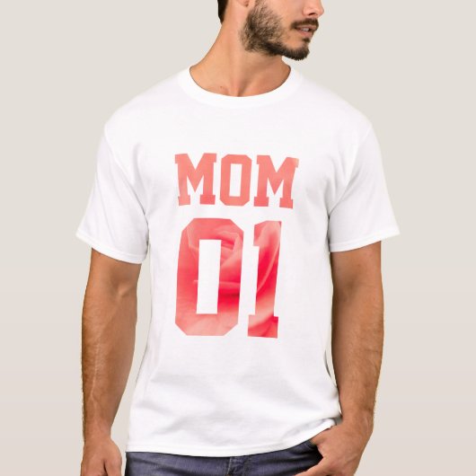 Bloem Familie - Moeder 01 T-shirt (Voorkant)