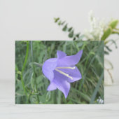 bloem feestdagenkaart (Staand voorkant)