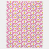 Bloem Fleece Deken (Voorkant)