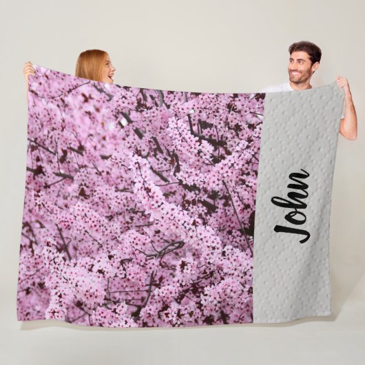 Bloem Fleece Deken (In situ)