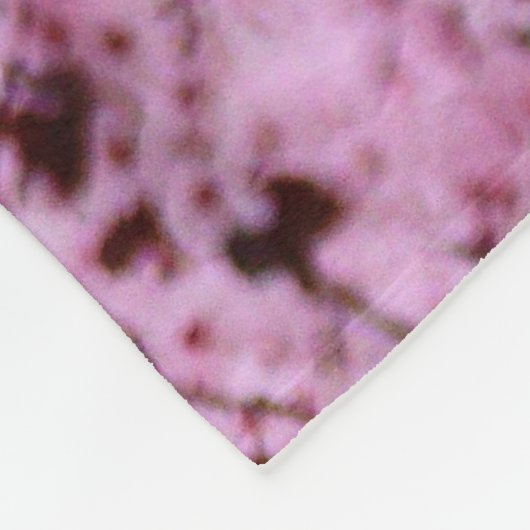 Bloem Fleece Deken (Hoek)