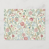 Bloem, Floral Pattern, William Morris Briefkaart (Voorkant)
