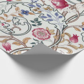 Bloem, Floral Pattern, William Morris Cadeaupapier (Hoek)