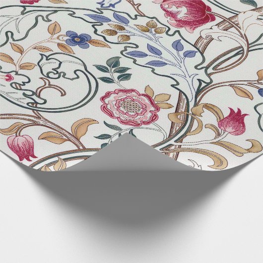 Bloem, Floral Pattern, William Morris Cadeaupapier (Hoek)