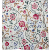 Bloem, Floral Pattern, William Morris Douchegordijn (Voorkant)