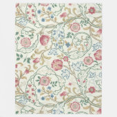 Bloem, Floral Pattern, William Morris Fleece Deken (Voorkant)
