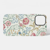 Bloem, Floral Pattern, William Morris iPhone Hoesje (Achterkant horizontaal)
