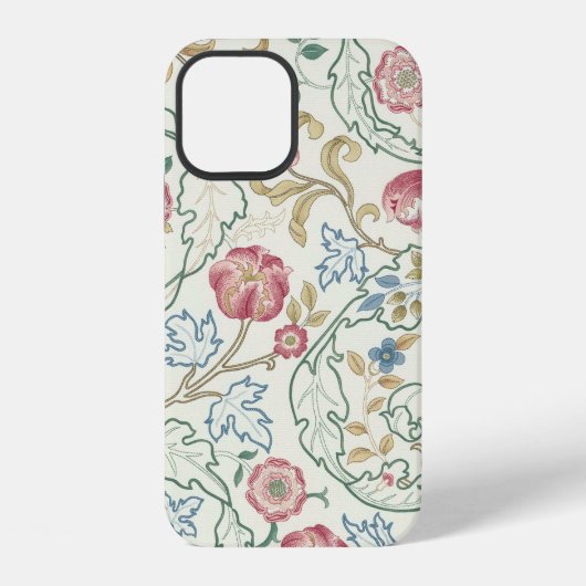 Bloem, Floral Pattern, William Morris iPhone Hoesje (Achterkant)