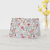 Bloem, Floral Pattern, William Morris Kaart (Gele Bloem)