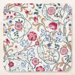 Bloem, Floral Pattern, William Morris Kartonnen Onderzetters