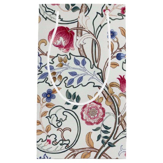 Bloem, Floral Pattern, William Morris Klein Cadeauzakje (Voorkant)