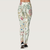 Bloem, Floral Pattern, William Morris Leggings (Achterkant)