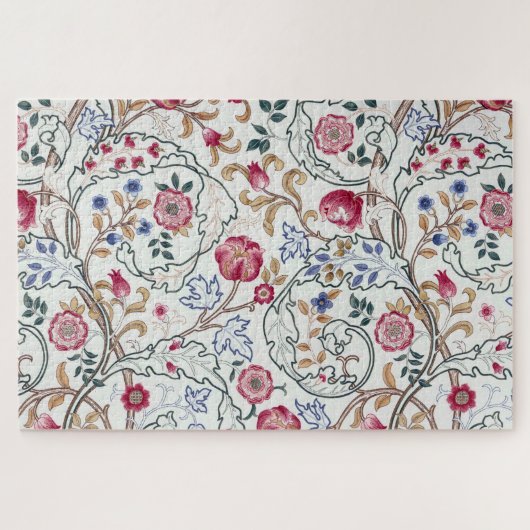 Bloem, Floral Pattern, William Morris Legpuzzel (Horizontaal)