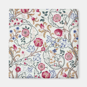 Bloem, Floral Pattern, William Morris Magneet