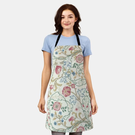 Bloem, Floral Pattern, William Morris Schort (Gedragen)