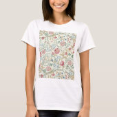 Bloem, Floral Pattern, William Morris T-shirt (Voorkant)