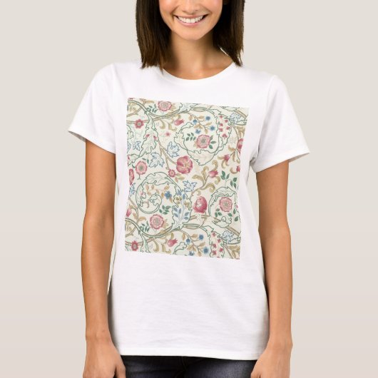 Bloem, Floral Pattern, William Morris T-shirt (Voorkant)