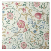 Bloem, Floral Pattern, William Morris Tegeltje (Voorkant)