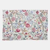 Bloem, Floral Pattern, William Morris Theedoek (Horizontaal)