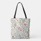 Bloem, Floral Pattern, William Morris Tote Bag (Achterkant)