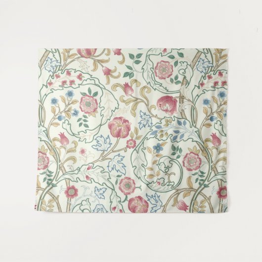Bloem, Floral Pattern, William Morris Wandkleed (Voorkant (horizontaal))
