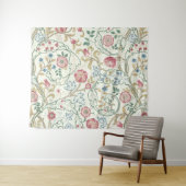 Bloem, Floral Pattern, William Morris Wandkleed (In Situ (horizontaal))