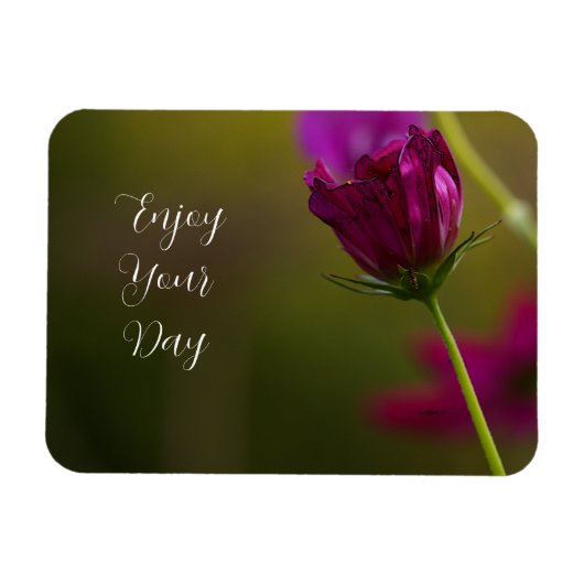 Bloem Foto Magneet (Horizontaal)