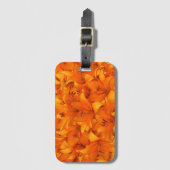 Bloem Foto Oranje tuinlilies Bagagelabel (Voorkant (verticaal))