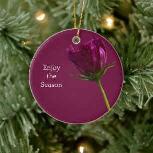 Bloem Foto Ornament