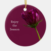 Bloem Foto Ornament (Voorkant)