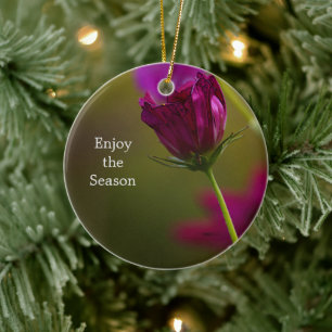 Bloem Foto Ornament