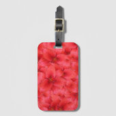 Bloem Foto Rode Garden Lilies Bagagelabel (Voorkant (verticaal))