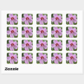 Bloem Foto Vierkante Sticker (Vel)