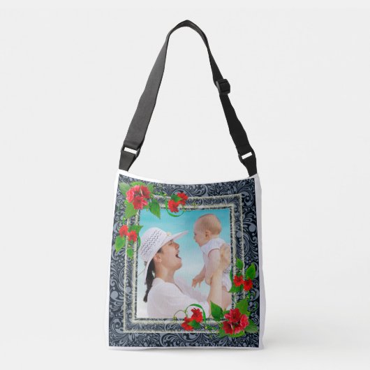 Bloem Fotolijst Bedrijf Crossbody Tas (Voorkant)