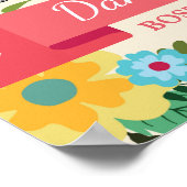 Bloem Fotolijst Bruiloft Props Poster (Hoek)