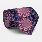 Bloem - fractal stropdas (Opgerold)