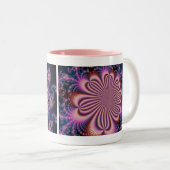 Bloem - fractale Mok (Voorkant rechts)