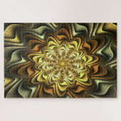 bloem-fractale puzzel (Horizontaal)