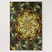 bloem-fractale puzzel legpuzzel (Verticaal)