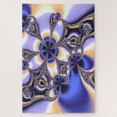 bloem-fractale puzzel legpuzzel (Verticaal)