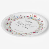 Bloem French Garden Party Papieren Bordje (Gekanteld)