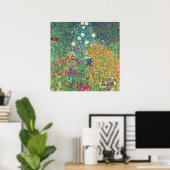 Bloem Garden Gustav Klimt Poster (Thuiskantoor)