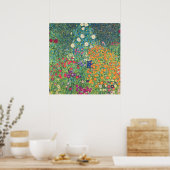 Bloem Garden Gustav Klimt Poster (Keuken)