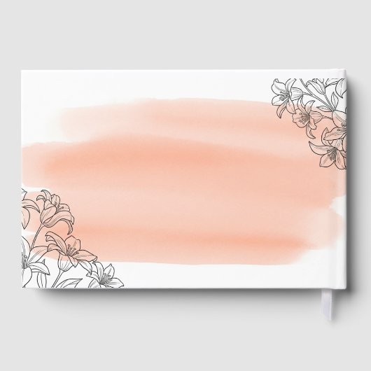 bloem gastenboek (Achterkant)