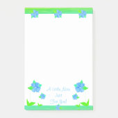 Bloem gecentreerd post-it® notes (Voorkant)