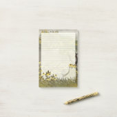 Bloem Geest - Gelinieerd Briefpapier Post-it® Notes (Op bureau)
