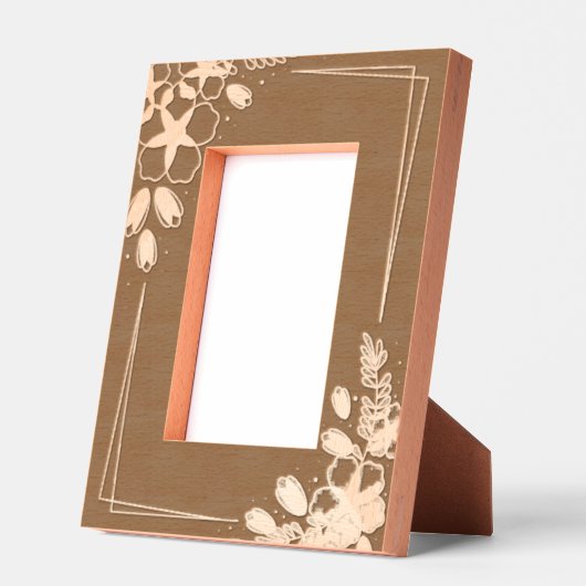 Bloem Gegraveerde Lijstjes (Links)