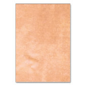 Bloem Gerbera op Abstracte perzik bruiloft Kaart (Achterkant)